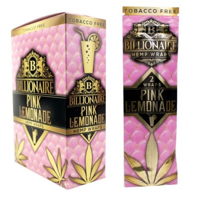 Billionaire Hemp Wraps Pink Lemonade